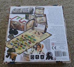 The Great Dinosaur Rush Board Game 2-5 players 10 & up Complete Excellent