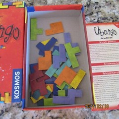Lot 2 German Edition-Games-Ubongo-Kosmos-2015-Halli Galli Junior-Amigo-2010