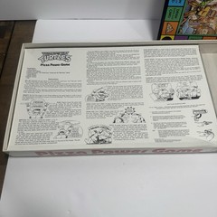 Pizza Power Game Teenage Mutant Ninja Turtles TMNT 1987 Random House Complete