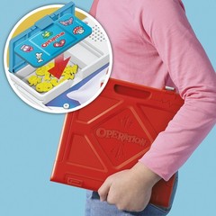 Updated Operation Game With Carrying Case And Sound Effects For Kids