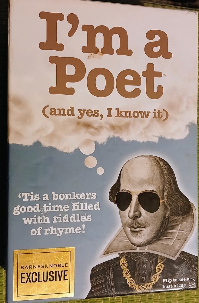 Barnes & Noble I’m a Poet (and yes, I know it) Exclusive Edition Party Word Game
