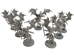 MASSIVE DARKNESS 2: Hellscape 6x DEMON & LEADER Minis & Cards NEW!!