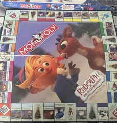 USAopoly Monopoly Rudolph Reindeer Collector’s Edition Board Game 8+ 2+