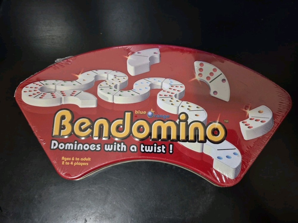 Bendomino Dominoes Game With A Twist by Blue Orange Games in Case New Sealed