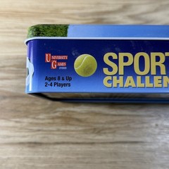 University Games Sports Challenge for Kids Board Game Complete Family Fun