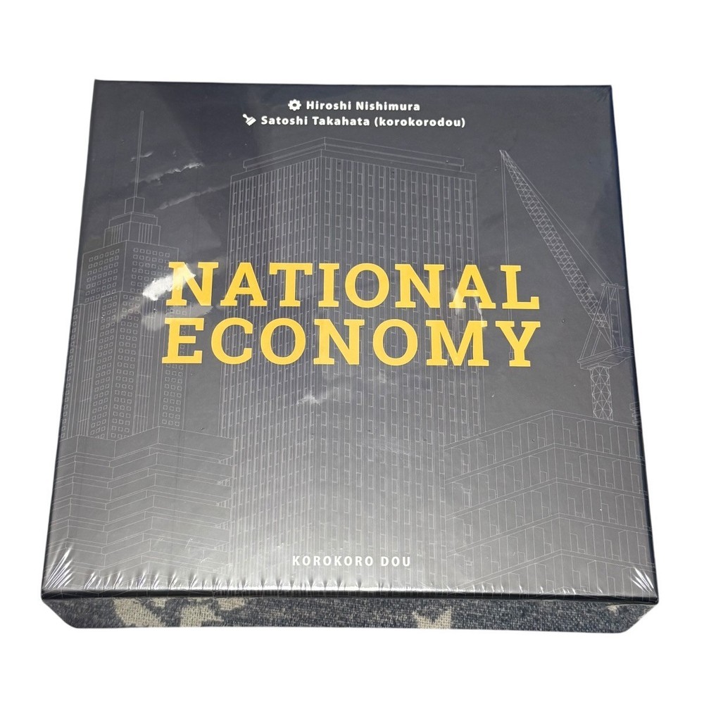 National Economy English Ver. 1-4 players 30-45 mins Hand Management Board Game