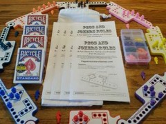 2-8 Player Pegs and Jokers or Marbles NEW American Made in USA Family Game Night