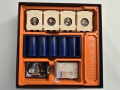 Brass: Lancashire Deluxe Edition w/Iron Clays & Additional Organizer