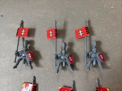 1992 Battle Masters Board Game Lot 9 Imperial Knights Figures Games Workshop MB