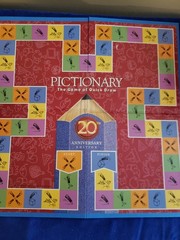 Pictionary The Game of Quick Draw 20th Anniversary Edition COMPLETE Game Hasbro
