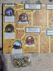 Fantasy Flight Games Arkham Horror Board Game 2nd Edition organizer included