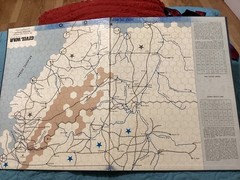 CIVIL WAR, VINTAGE 1961 AVALON HILL GAME, AS IS/ FREE POSTAGE!!!!
