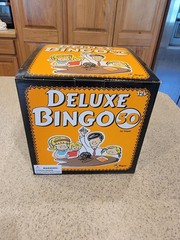 Regal Deluxe Bingo 50 Complete Bingo Game Set in Box, Ages 12+ Years