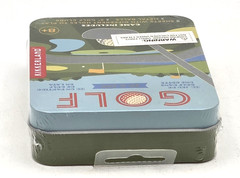 Kikkerland Golf In A Tin Desktop Mini Game Set NEW SEALED Travel Size ⚡FREE SHIP