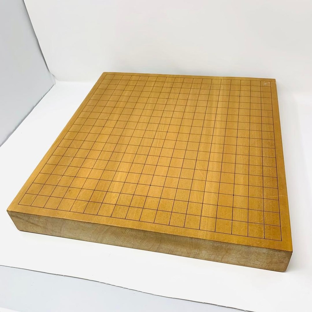 Tabletop Go Board Goban IGO 2-Piece Joint Thickness: 5.5cm 19 by 19 Board