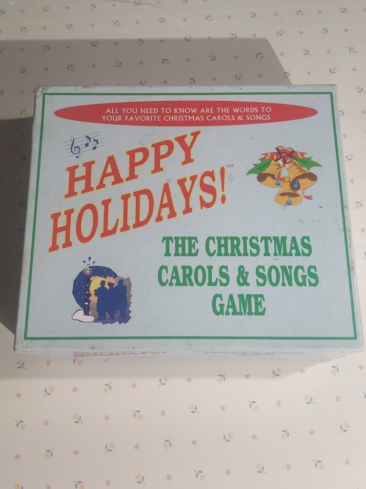 Happy Holidays! The Christmas Carols & Songs Board Game Trivia Lyrics