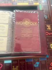 Monopoly Collector’s Edition 1991 Franklin Mint Wooden Luxury Board Game