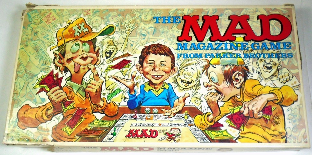 1979 The Mad Magazine Board Game – Damaged Box – See Description
