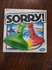 2016 Hasbro Sorry Board Game A5065 Sealed & Unopened Ages 6+ 2-4 Players
