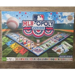 MasterPieces MLB-Opoly Junior Board Game Collector’s Edition Baseball Kids 6+