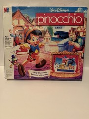 Walt Disney’s Pinocchio Vintage 3D Board Game Milton Bradley Rare #2