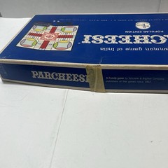 Vintage Parcheesi Backgammon Game of India Popular Edition