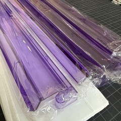 Set of 4 PURPLE 17” Mahjong Racks with Built-in 18.5” Pushers – NEW IN PACKAGING
