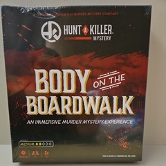 Hunt a Killer Body on the Boardwalk Immersive Murder Mystery Game New Sealed