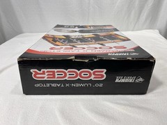 Triumph Sports 20” Lumen-X Tabletop LED Soccer Foosball Set – Open Box