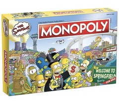 The Simpsons Monopoly Board Game 30th Anniversary Edition for 2 to 6 Players