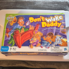Hasbro Don’t Wake Daddy Electronic Board Game 2-4 Players 3+ 2011 MPN C-029A