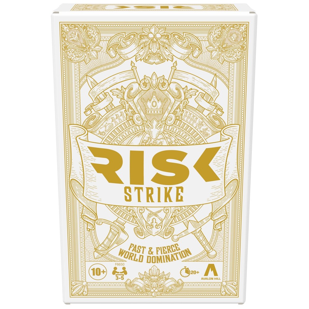 Risk Strike – Quick Strategy Game for 2-5 Players, Ages 10+, 20-Min Play