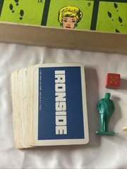 1967 IDEAL NBC IRONSIDE Board Game Based on TV Show Raymond Burr Rare