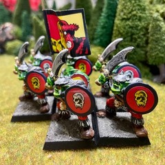 Gazkull’s Orc Thugs 7 Painted Miniatures Battle Masters