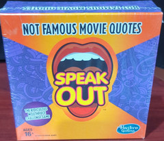 Hasbro Gaming Speak Out Not Famous Movie Quotes Expansion Pack, Movie & TV, 16+