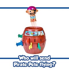 TOMY Pop-Up Pirate Board Game – Fun Family Game Night Activity for Kids Ages 4+