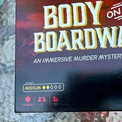 Hunt A Killer Body On The Boardwalk Board Game Complete