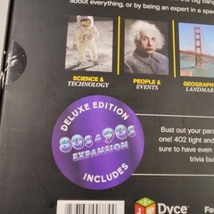 HISTORY Channel Trivia Board Game Deluxe Edition with 80s & 90s Expansion Pack