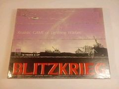 BLITZKREIG Avalon Hill Vintage 1965 Military Board Game