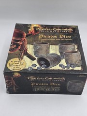 2006 Disney Pirates of The Caribbean Dead Man’s Chest Pirates Dice Game Complete