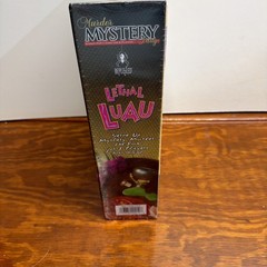 2003 Bepuzzled Murder Mystery Dinner Party Board Game Lethal Luau – NEW SEALED