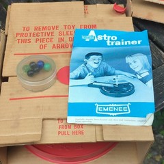 Emenee Astro Trainer Space Skill & Action Game Vintage w/ Box Instructions