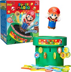 TOMY Pop Up Super Mario Game – Activities for Indoor Recess or Family Game Night