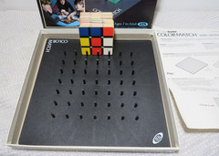 Vintage 1982 Ideal COLOR MATCH Board Game From RUBIKS CUBE COMPLETE *MINTY*