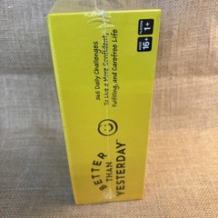 Better Than Yesterday 365 Daily Challenges Life Fullfilling Game NEW Sealed