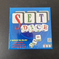 SET Dice Game 3 Ways To Play: Cubed Scramble Crossword 1-6 Players 100% Complete