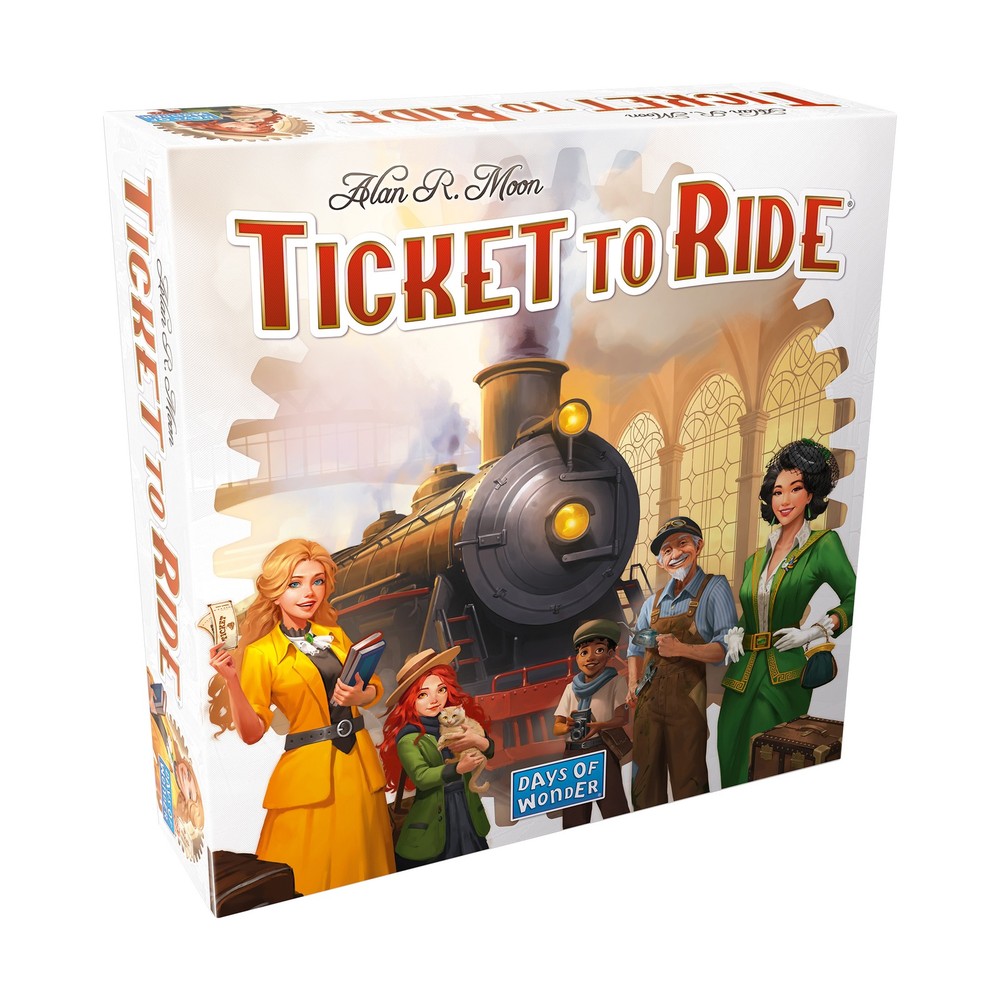 New – Days of Wonder Ticket to Ride Game – Ages 8+ | 2-5 players