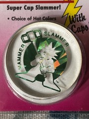 Vintage Advance Plastics POG Hammer Slammer Clear Acrylic Super Cap Slammer New