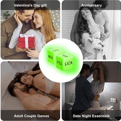 Sex Cards Sex Dice Set Couples Games – 54 Positions Cards Sex Game with 2 Glo…