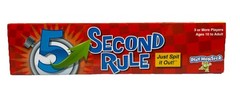 5 Second Rule Play Monster 3 or More Players Ages 10 to Adult Family Friendly
